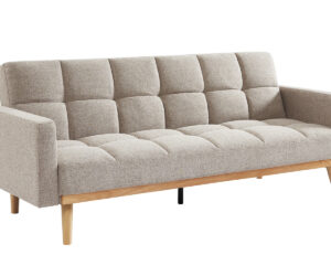Alternative view of Canapé-lit 'Adana' Tissu Davis Neve 13 Beige