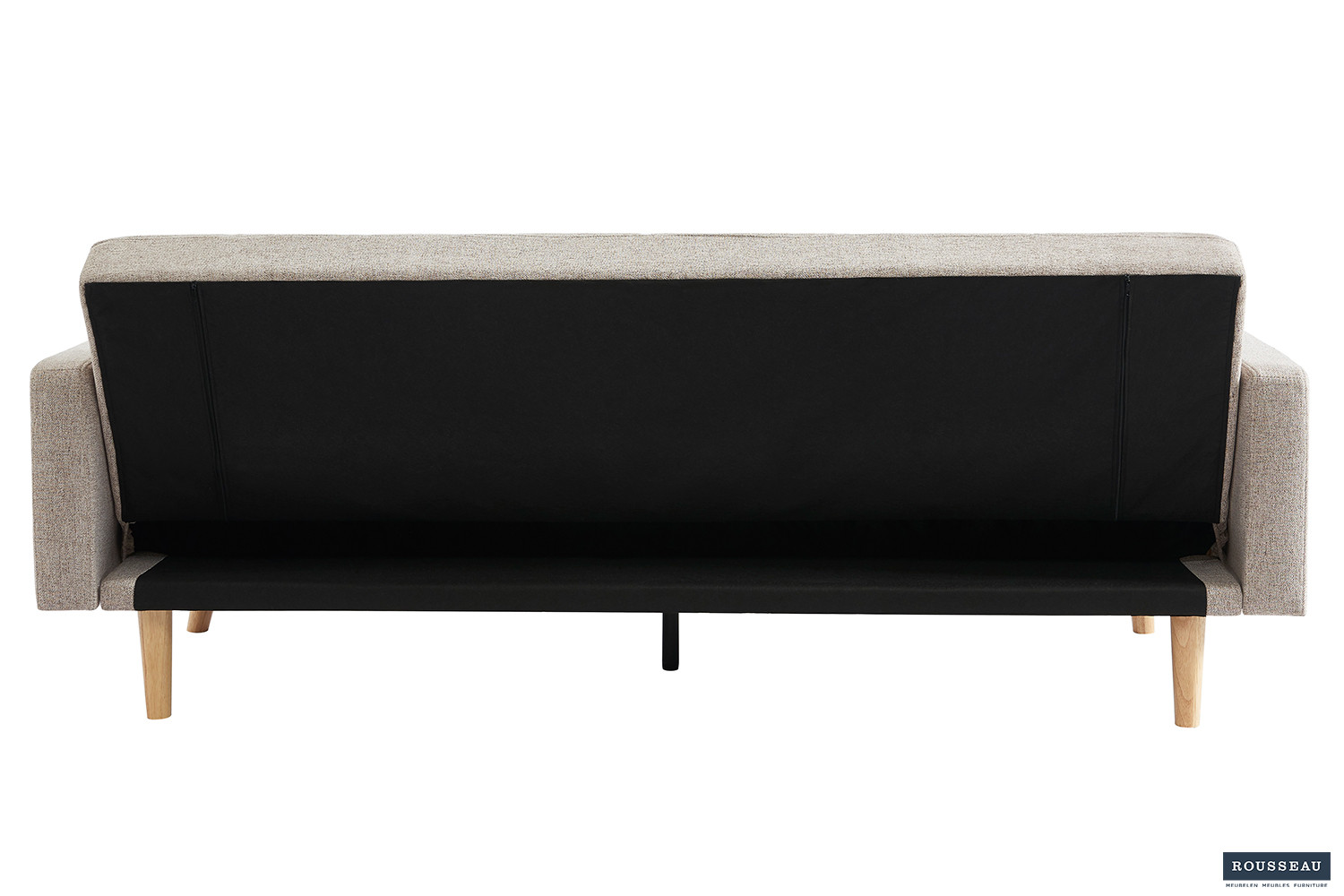 Canapé-lit 'Adana' Tissu Davis Neve 13 Beige – Image 8