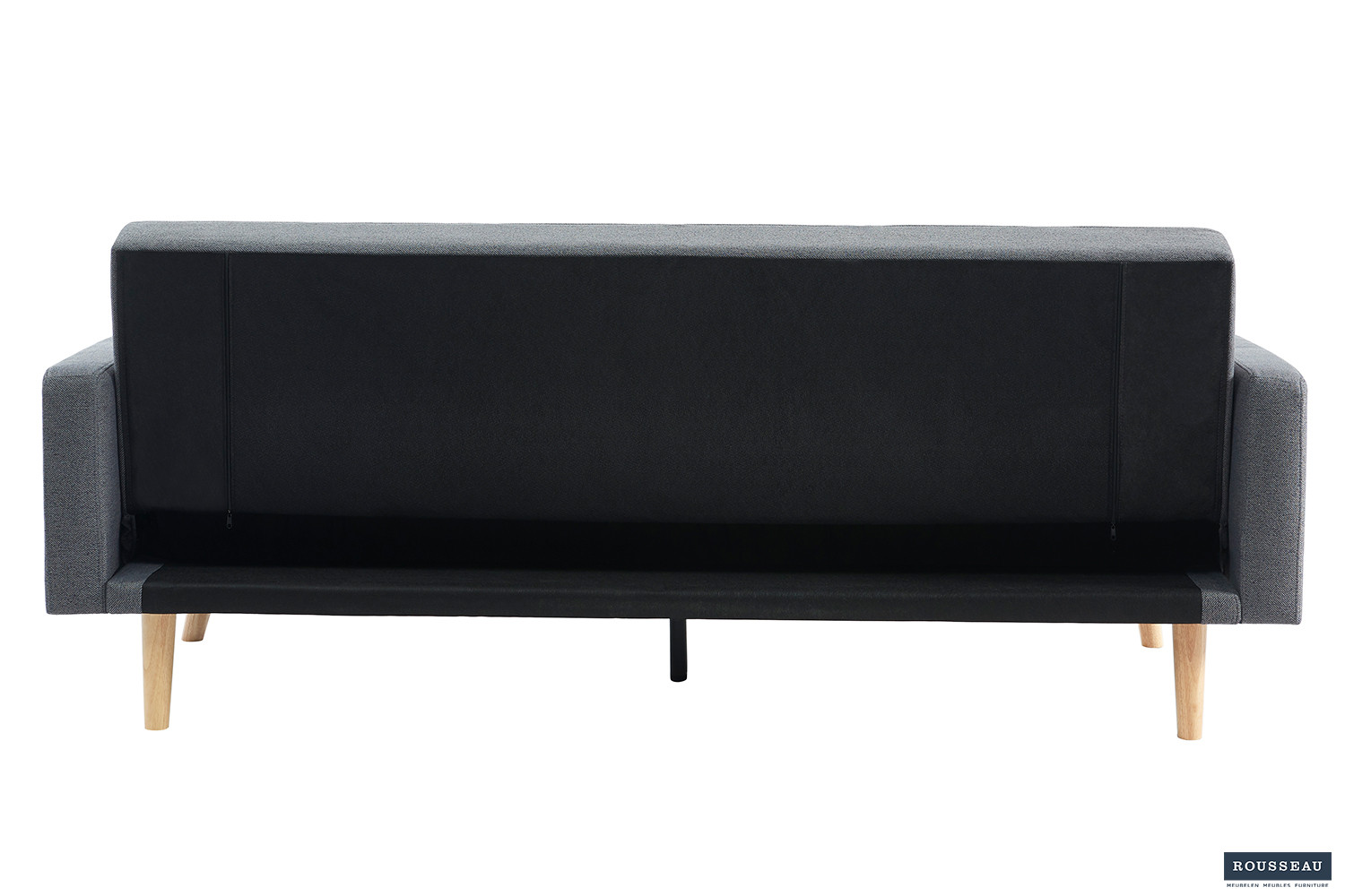Canapé-lit 'Adana' Tissu Davis Neve 97 Gris – Image 8