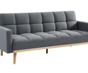 Alternative view of Canapé-lit 'Adana' Tissu Davis Neve 97 Gris