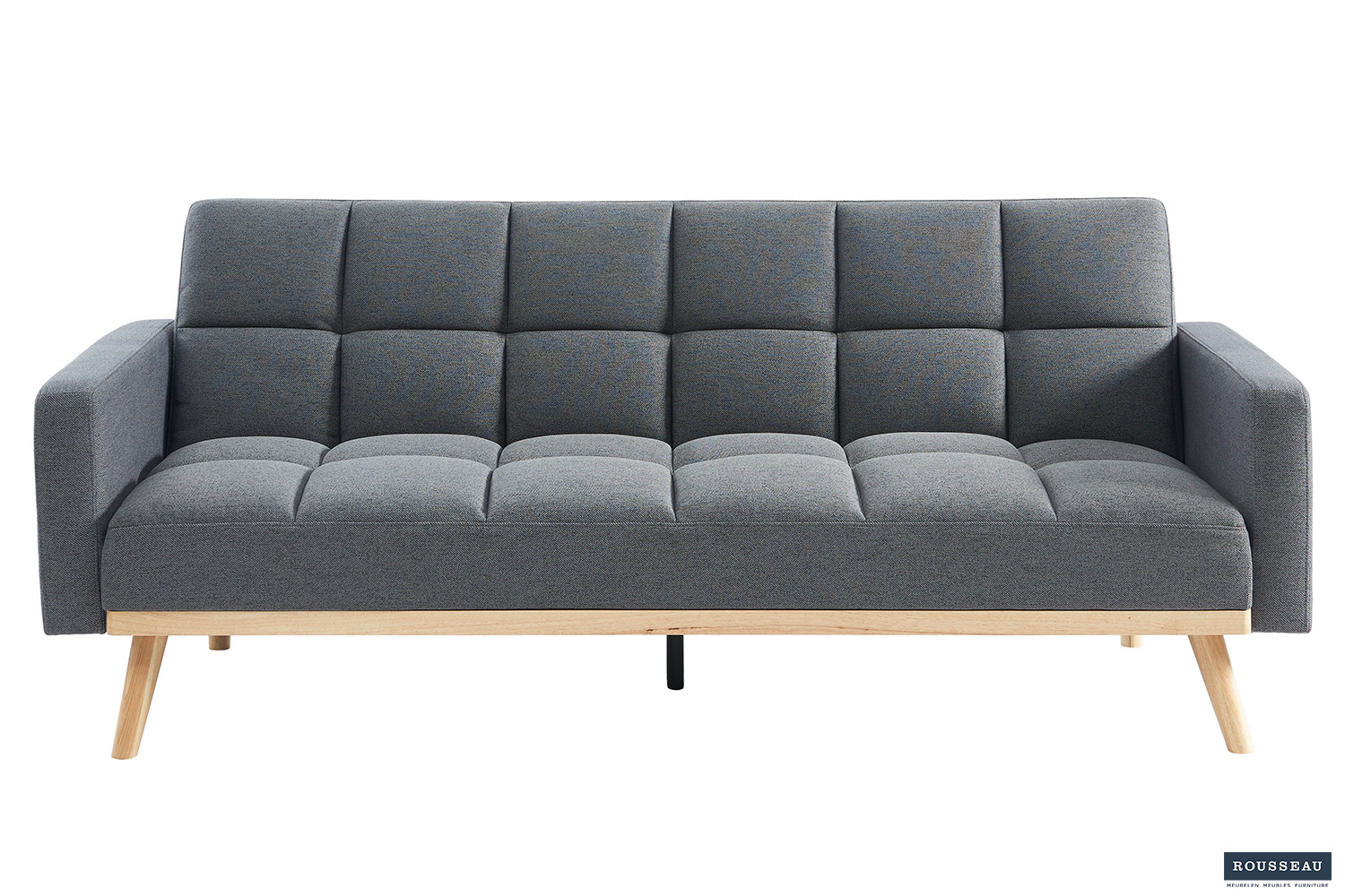 Canapé-lit 'Adana' Tissu Davis Neve 97 Gris – Image 3