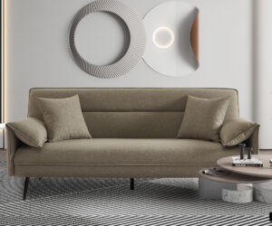 Canapé-lit 'Sivas' Tissu Ote Family 4 Beige