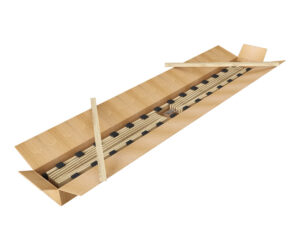 Alternative view of Sommier à lattes 'Alpha' 90x200 - KIT