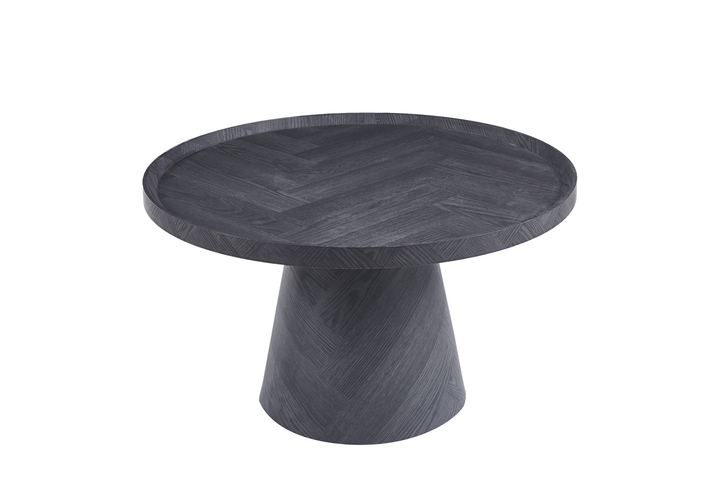 Table basse 'Manus' 80 cm Décor Gris foncé – Image 4