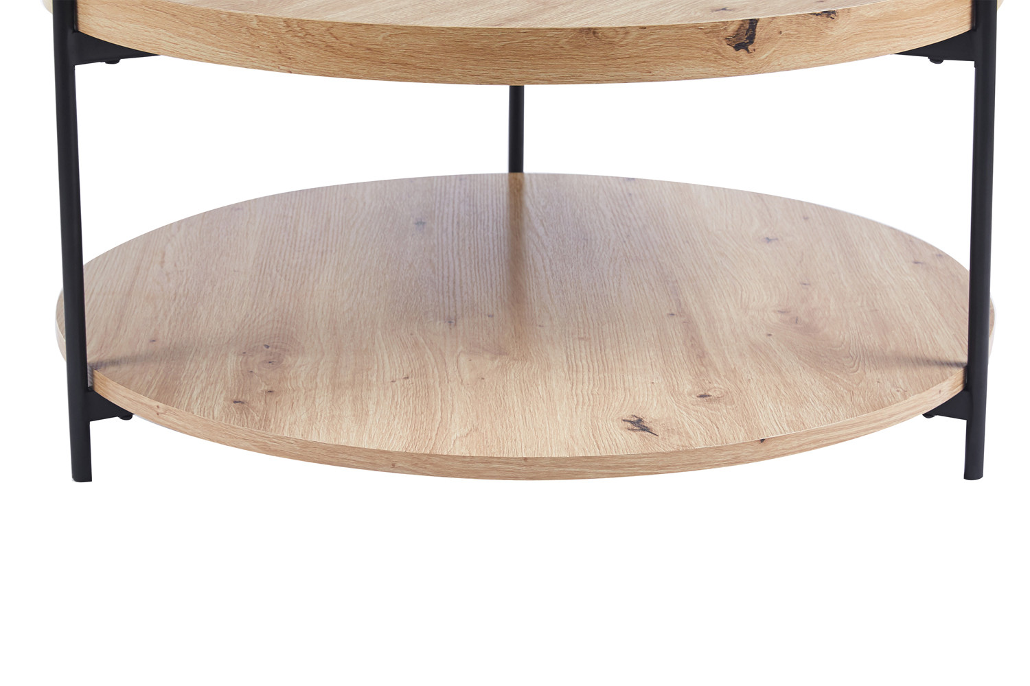 Table basse 'Dalina' 80 cm Décor Chêne vieilli – Image 6