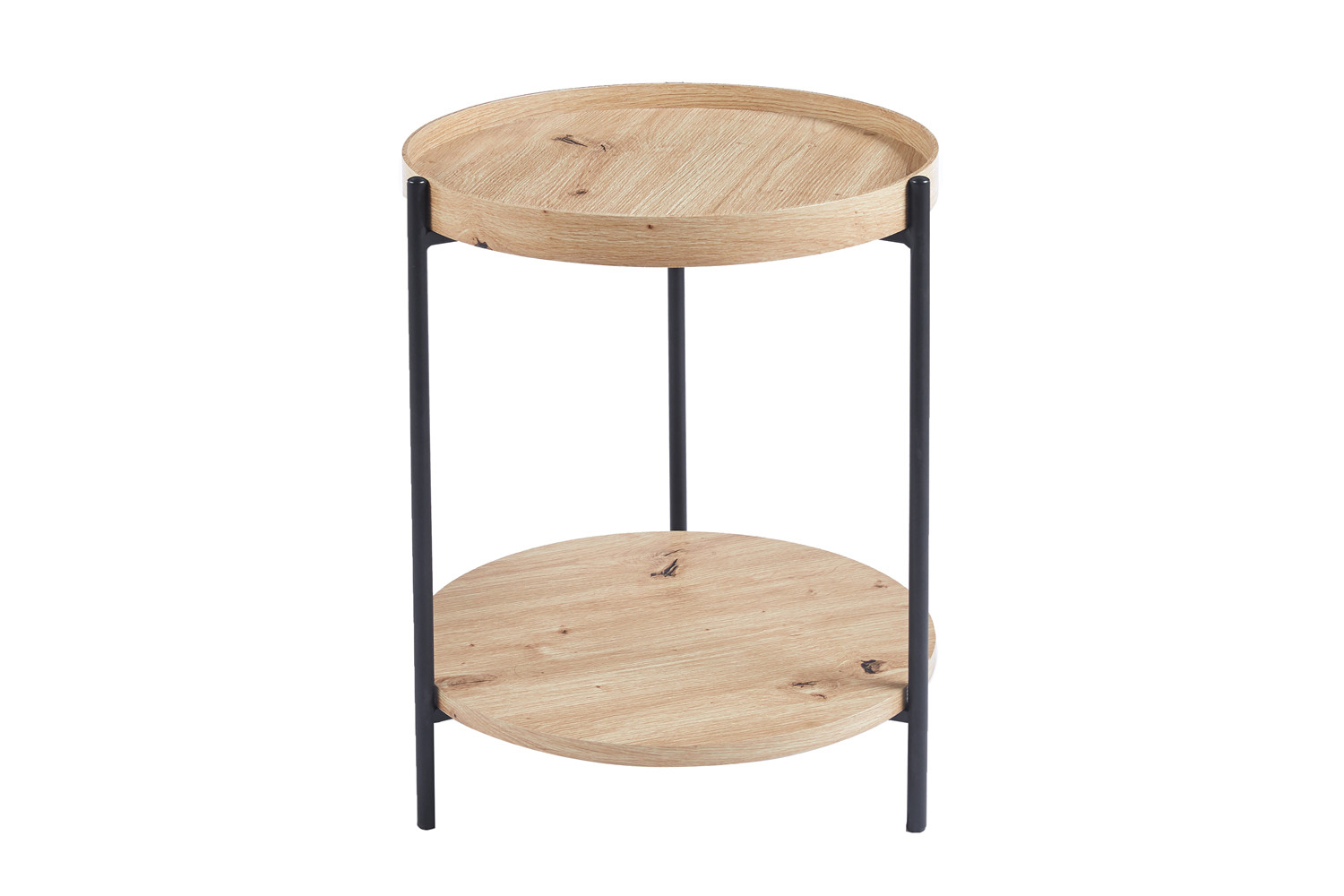 Table basse 'Dalina' 45 cm Décor Chêne vieilli – Image 4