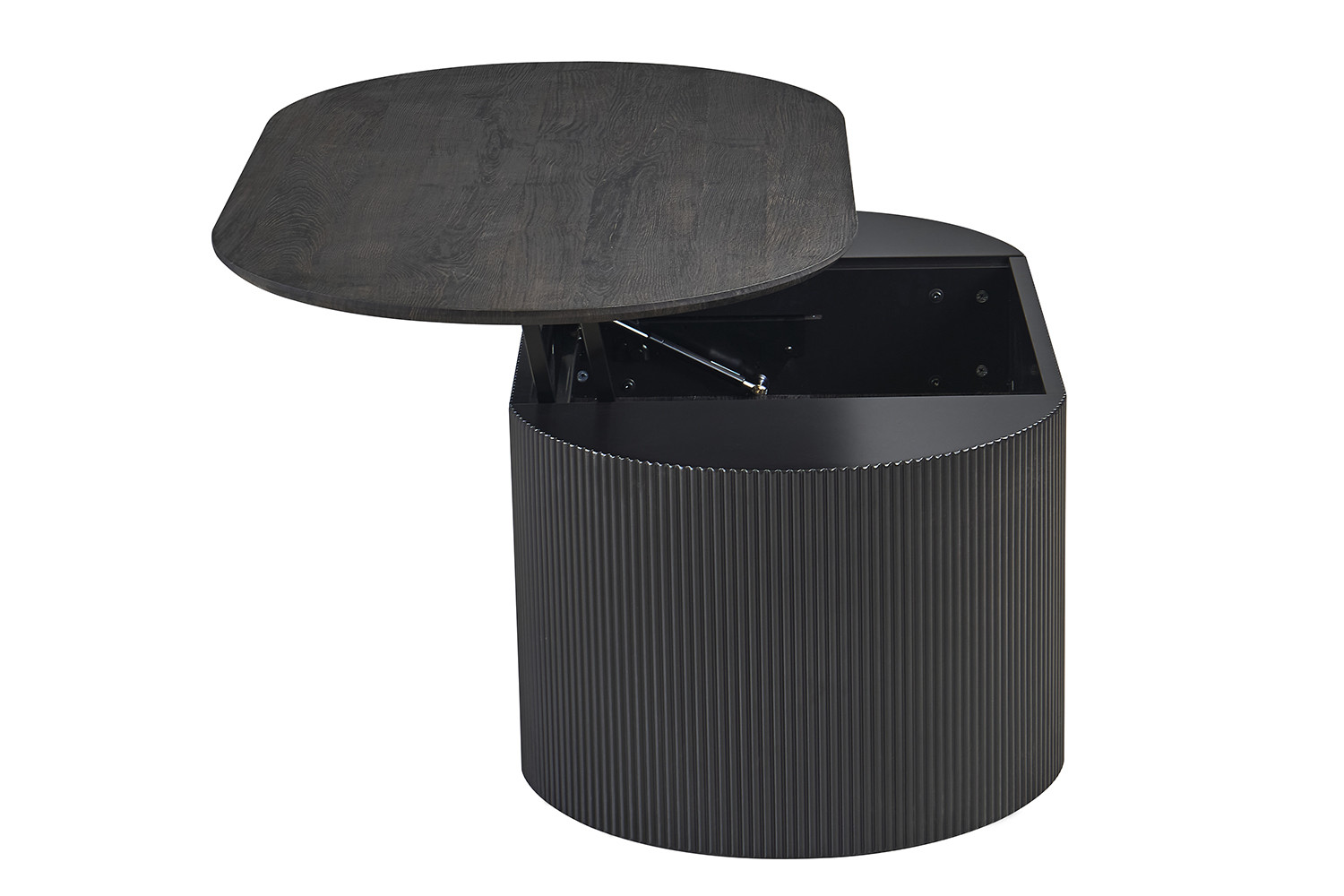 Table basse 'Lagos' 120 cm Plateau relevable Décor Brun foncé – Image 10