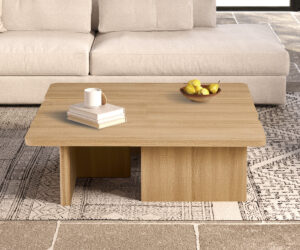 Table basses 'Arallo' Décor Chêne Naturel