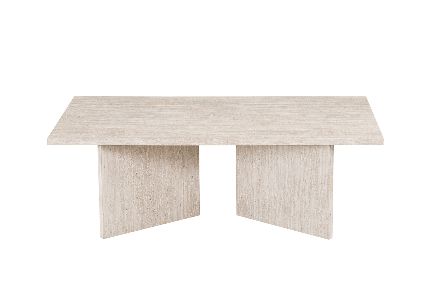Table basses 'Litar' Décor Travertin Beige – Image 3