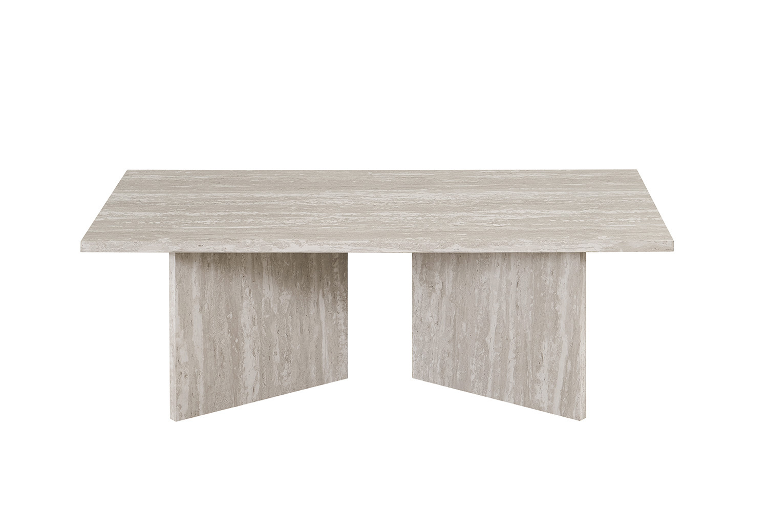 Table basses 'Litar' Décor Travertin Gris – Image 3