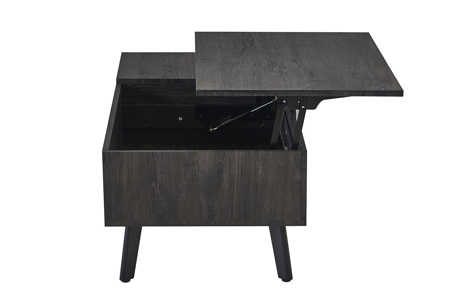 Table basse 'Justine' Plateau relevable Décor Brun foncé – Image 10