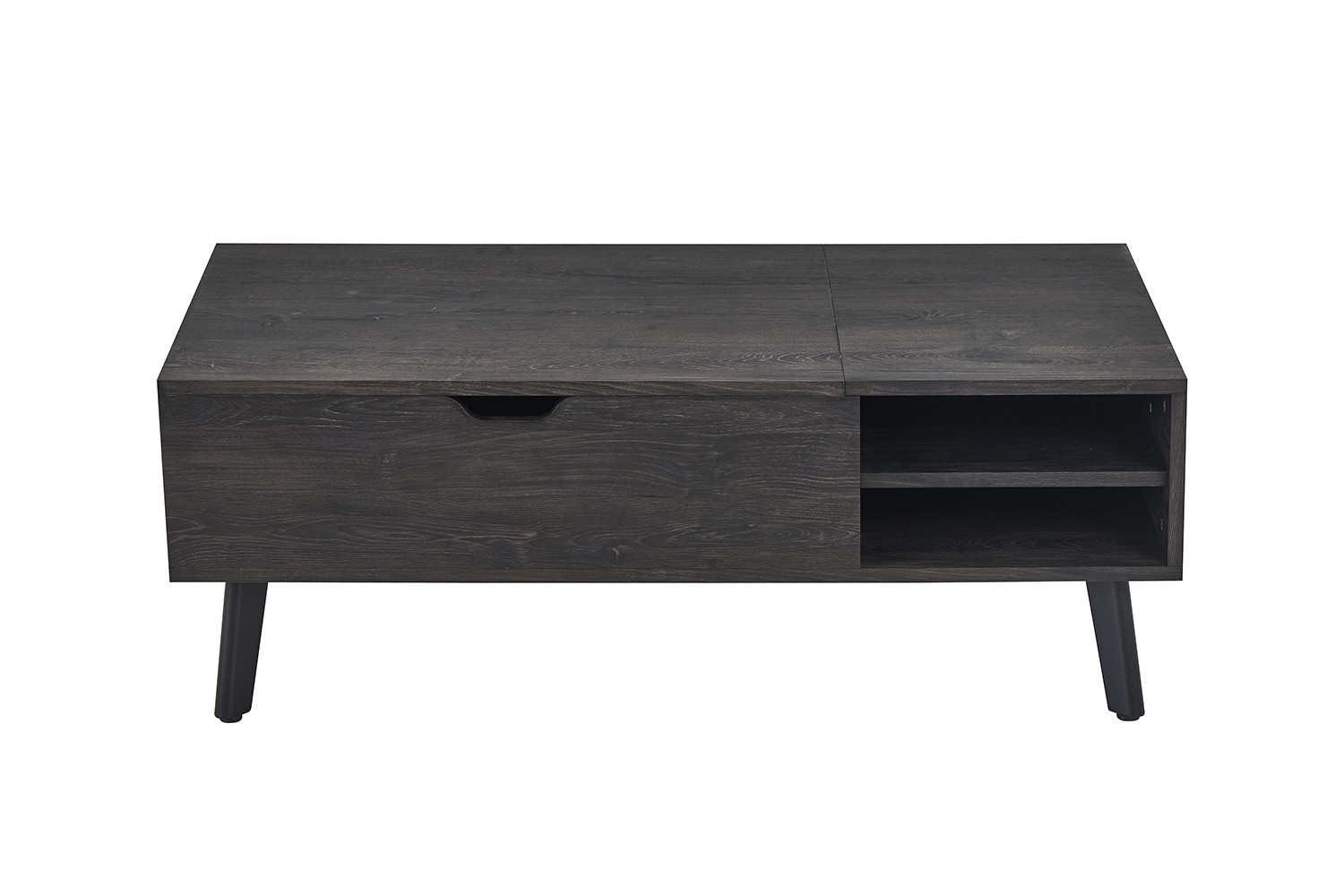 Table basse 'Justine' Plateau relevable Décor Brun foncé – Image 5