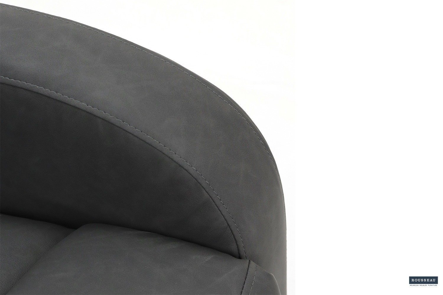 Fauteuil relax 'France' relevable manuellement PU Noir – Image 6