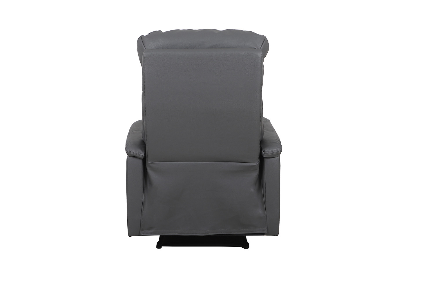 Fauteuil relax 'Tokio' relevable manuellement PU Gris – Image 3
