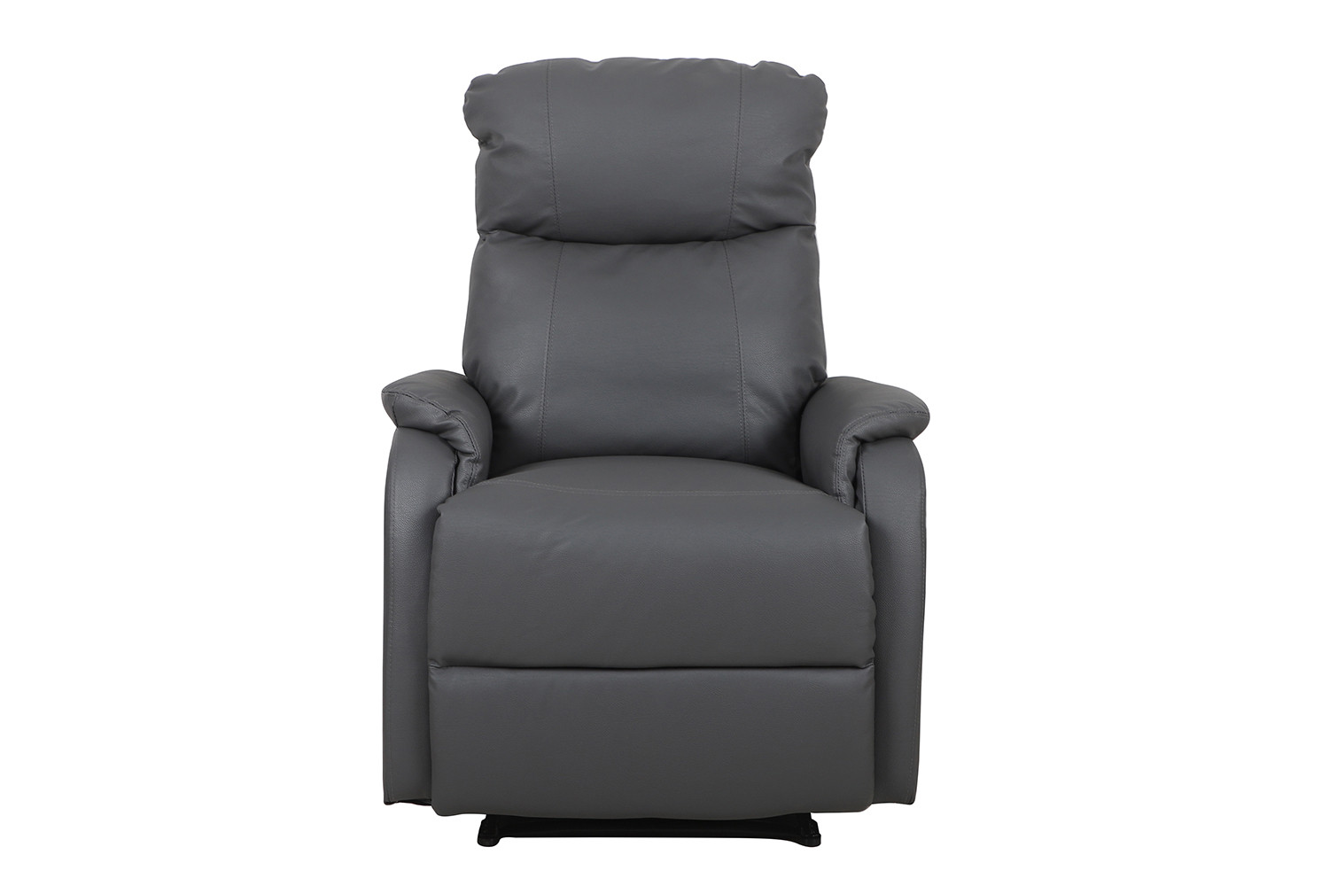 Fauteuil relax 'Tokio' relevable manuellement PU Gris – Image 6