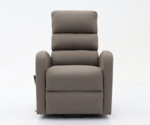 Alternative view of Fauteuil releveur electrique 'Bruges' Tissu Taupe