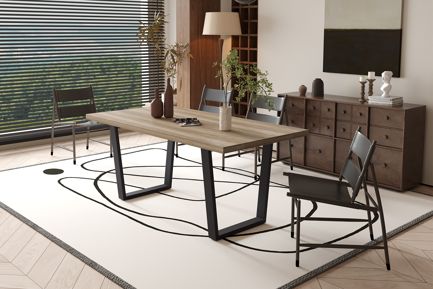 Table 'Armin' 180 cm Decor Mango – Image 3