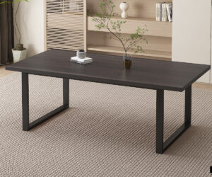 Table 'Alexander' 200 cm Decor Brun foncé