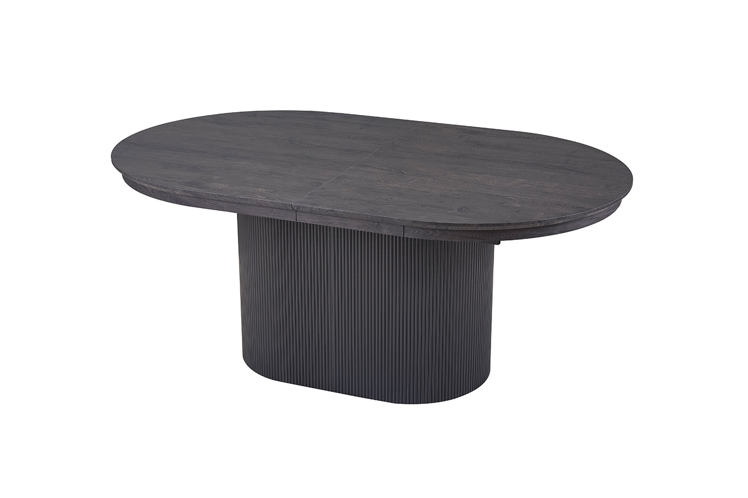 Table extensible 'Lagos' 180-220 cm Ovale Décor Brun foncé – Image 8