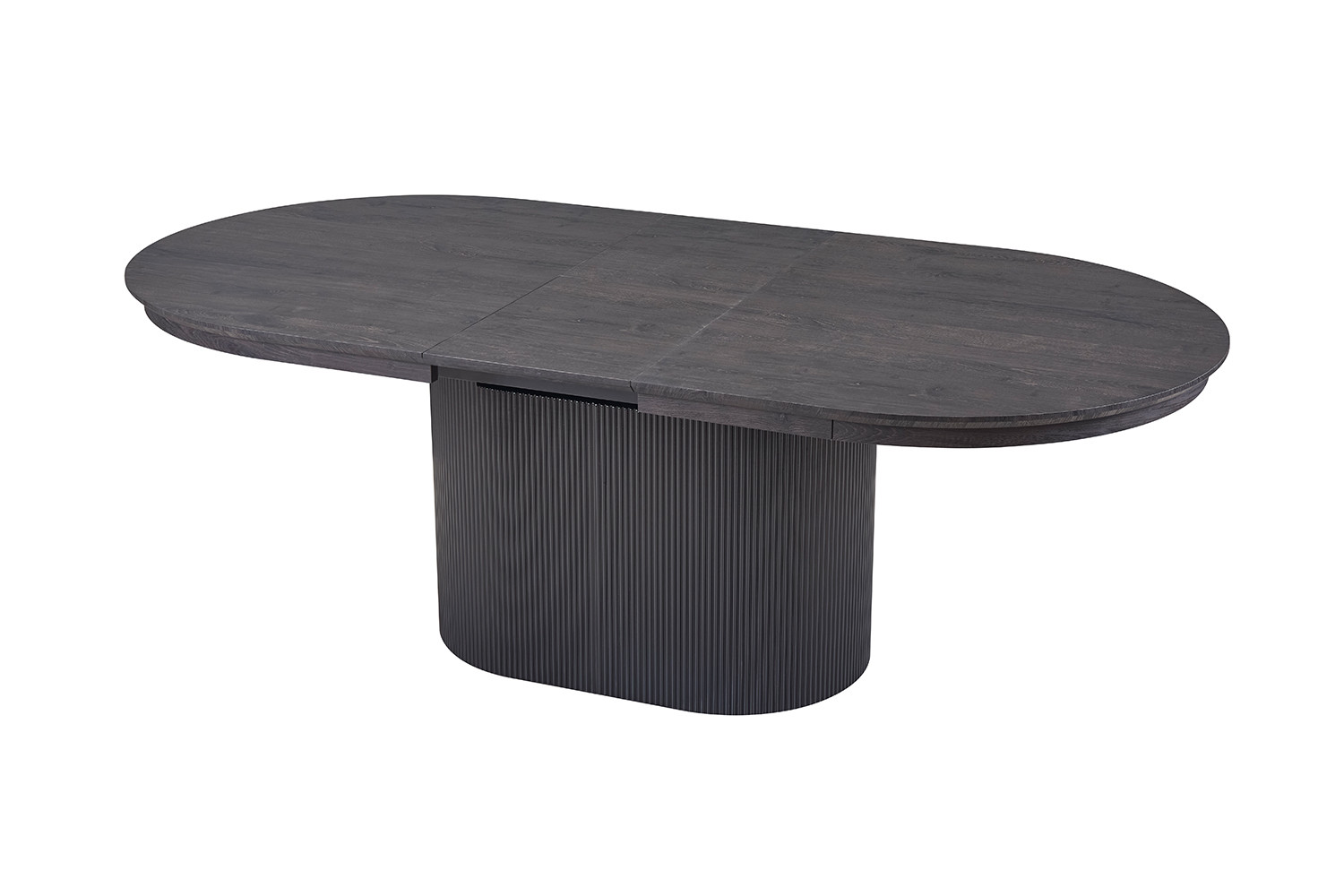 Table extensible 'Lagos' 180-220 cm Ovale Décor Brun foncé – Image 9