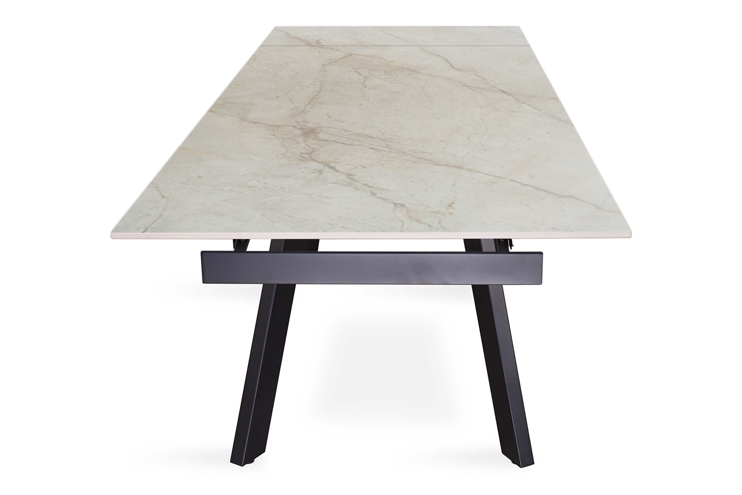 Table extensible 'Hera' 160-240 cm Rectangulaire Brillant Shakespear Beige – Image 9