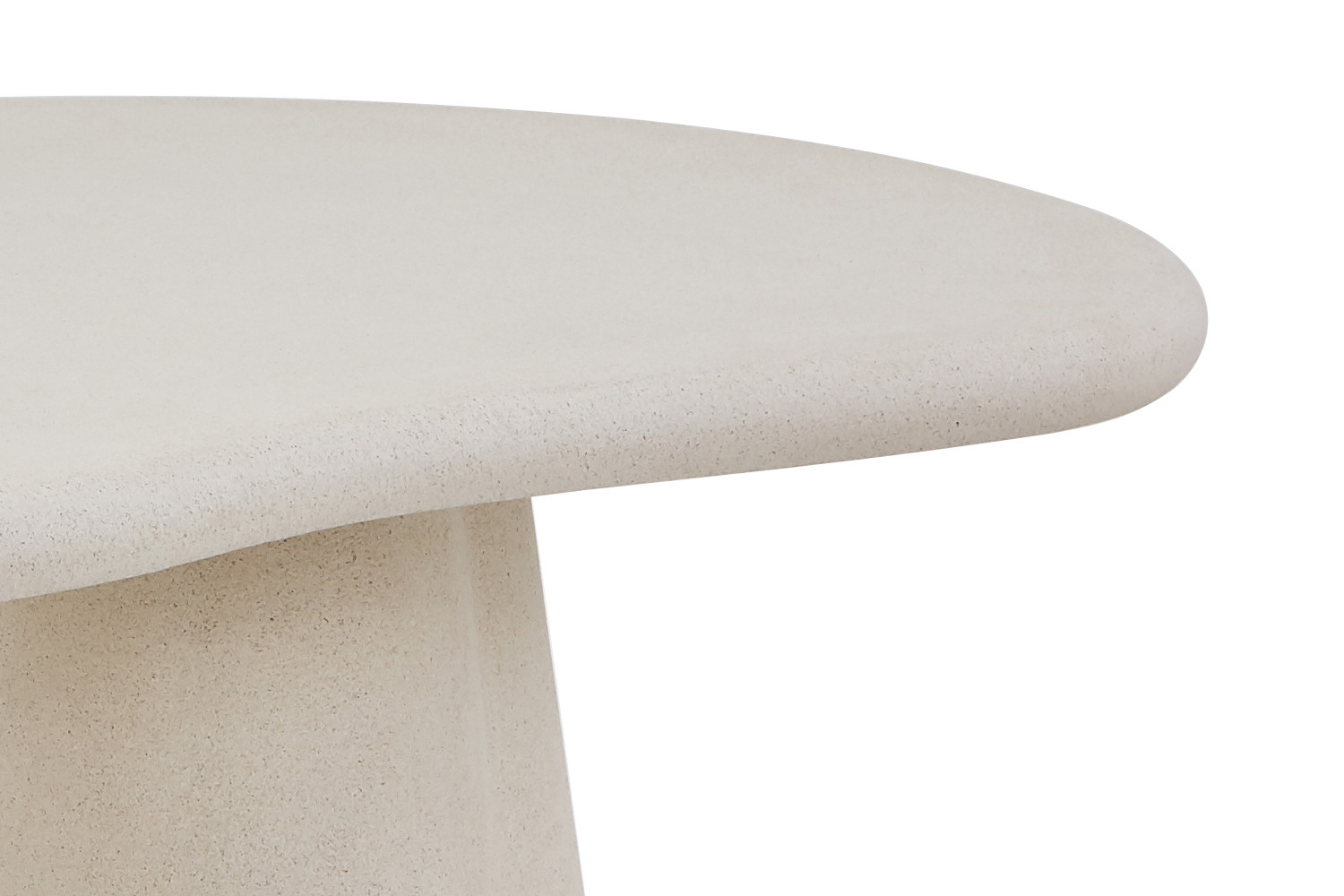 Table 'Faro' 220 cm Organique Ciment – Image 9