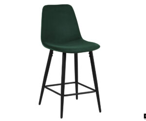 Alternative view of Chaise de Comptoir 'Boy' Velours Vert