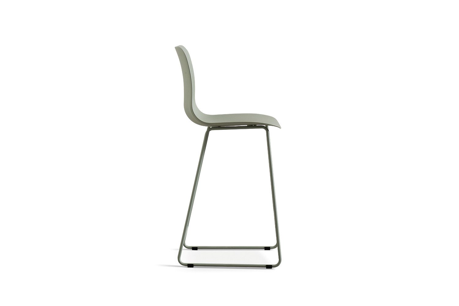 Chaise de comptoir 'Marie' PP Gris-vert – Image 5