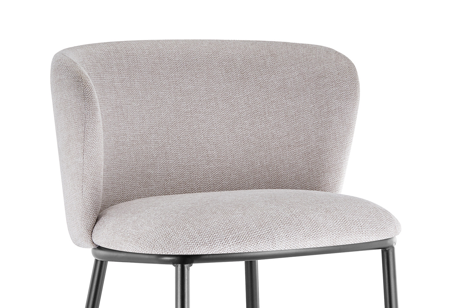 Chaise de comptoir 'Arthur' Tissu Ote Belfast 23 Beige – Image 7