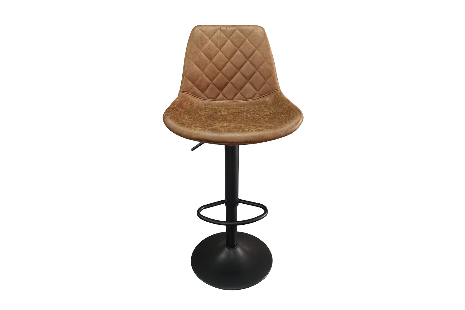 Tabouret de bar 'Madrid' PU Ote Topper 02 Cognac – Image 4