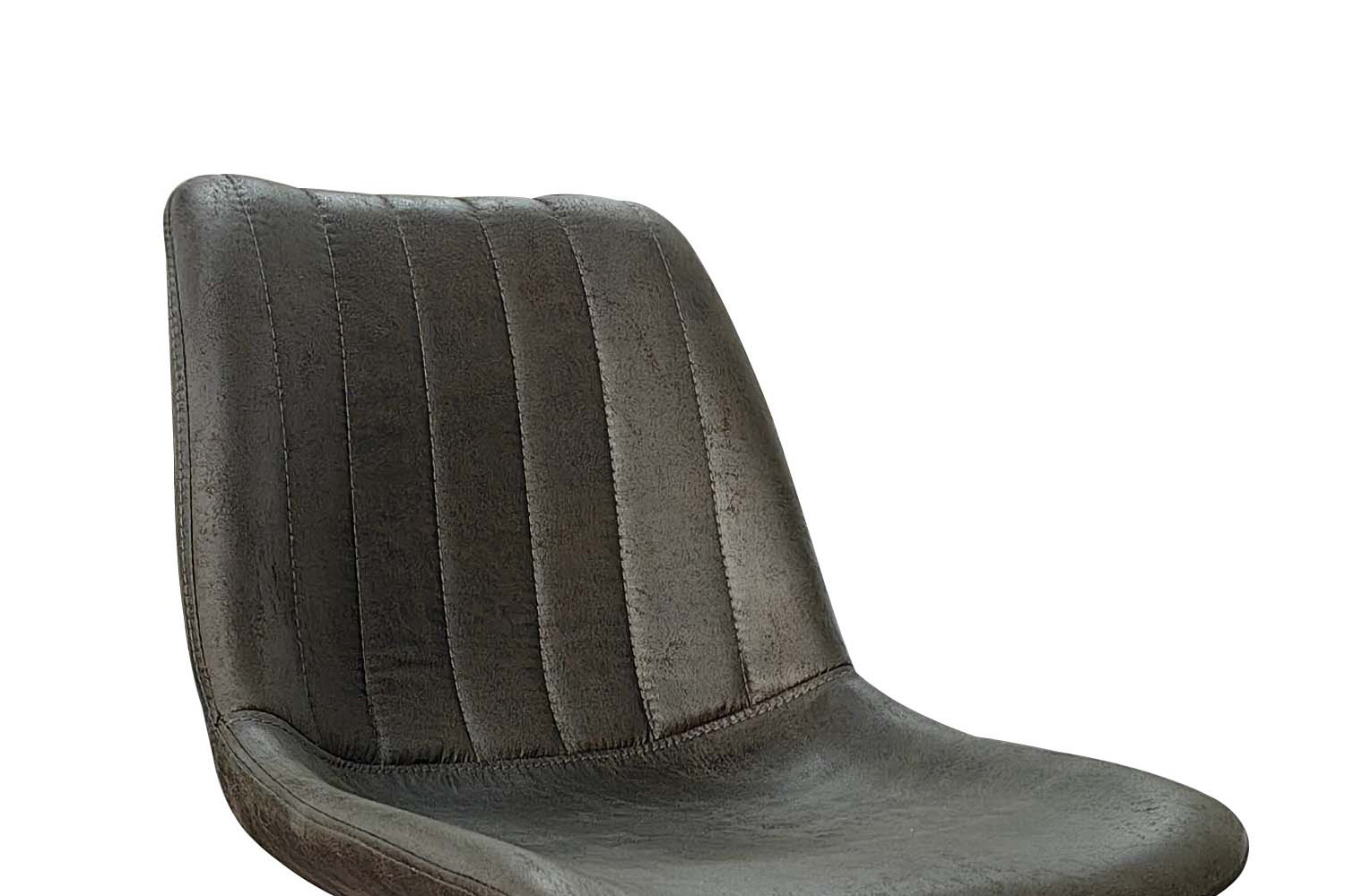 Tabouret de bar 'Barcelona' PU Ote Topper 05 Brun foncé – Image 7