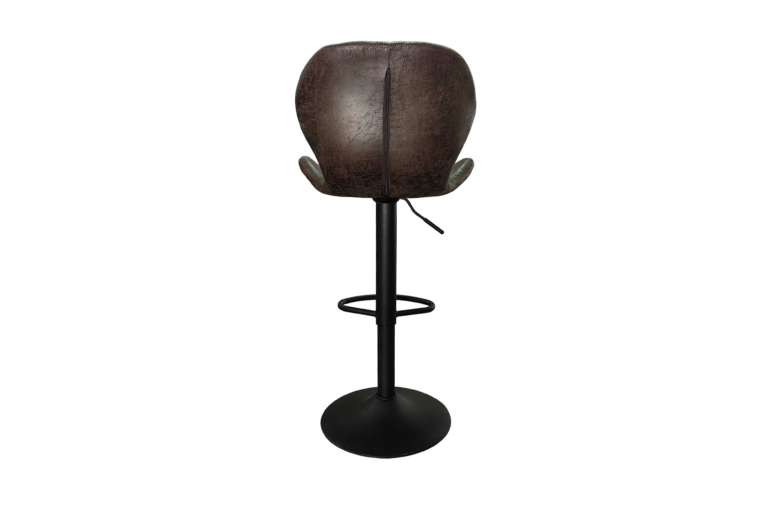 Tabouret de bar 'Malaga' PU Ote Topper 05 Brun foncé – Image 6