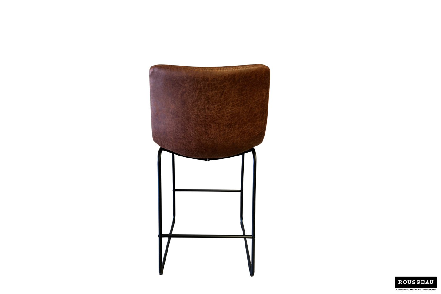 Tabouret de bar 'Mancia' PU Ote Topper 02 Cognac – Image 5