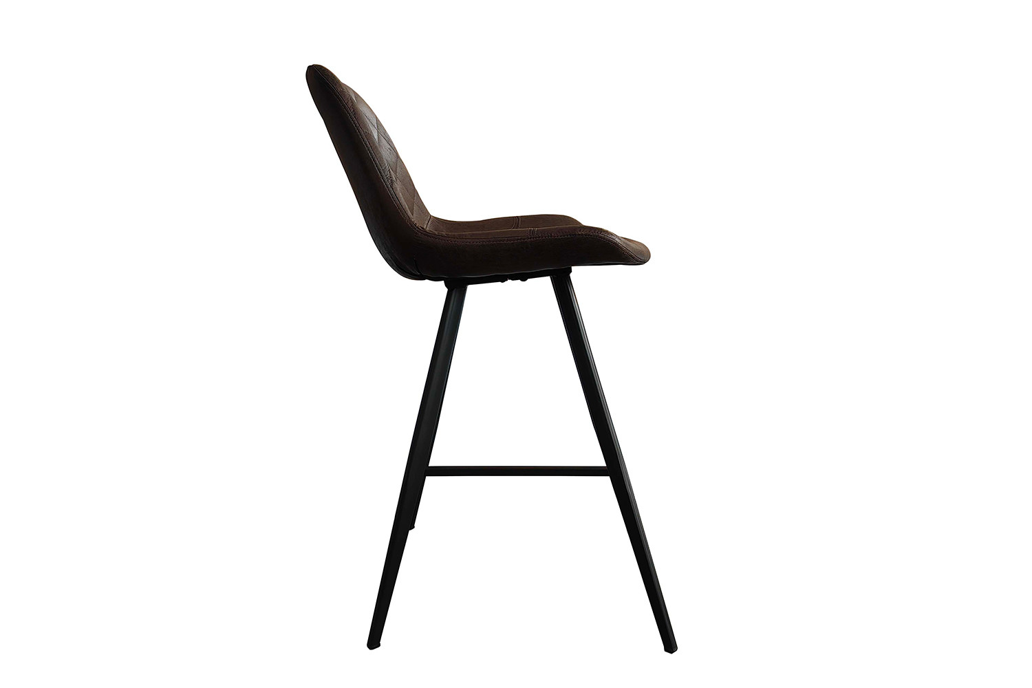 Tabouret de bar 'Palmas' PU Ote Topper 05 Brun foncé – Image 5