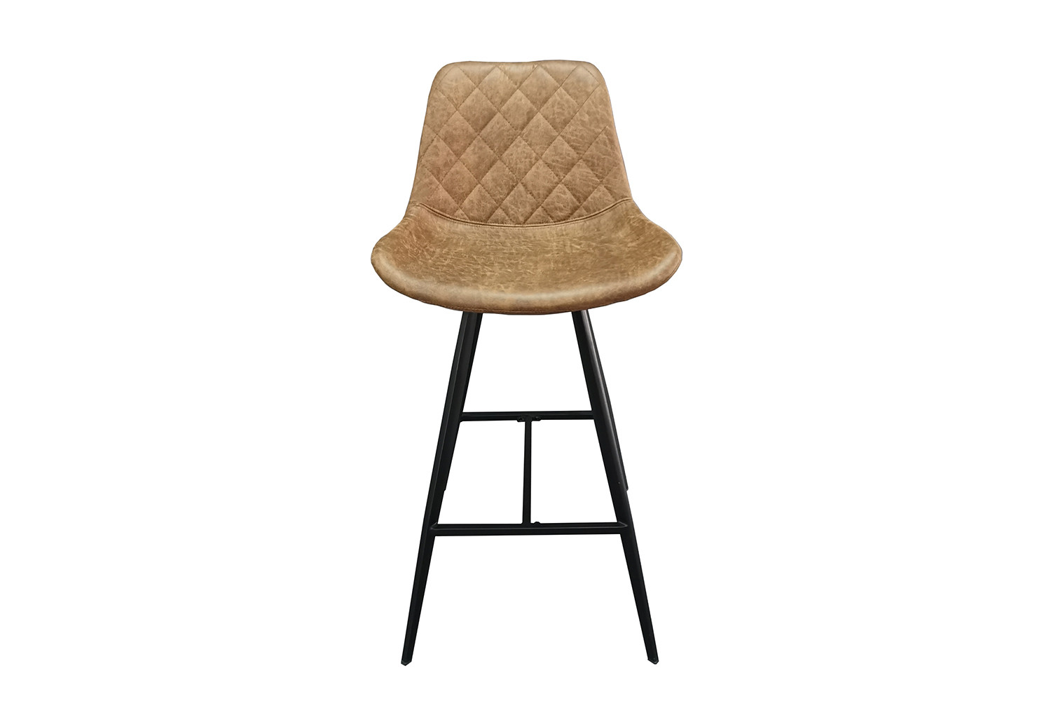 Tabouret de bar 'Palmas' PU Ote Topper 02 Cognac – Image 3