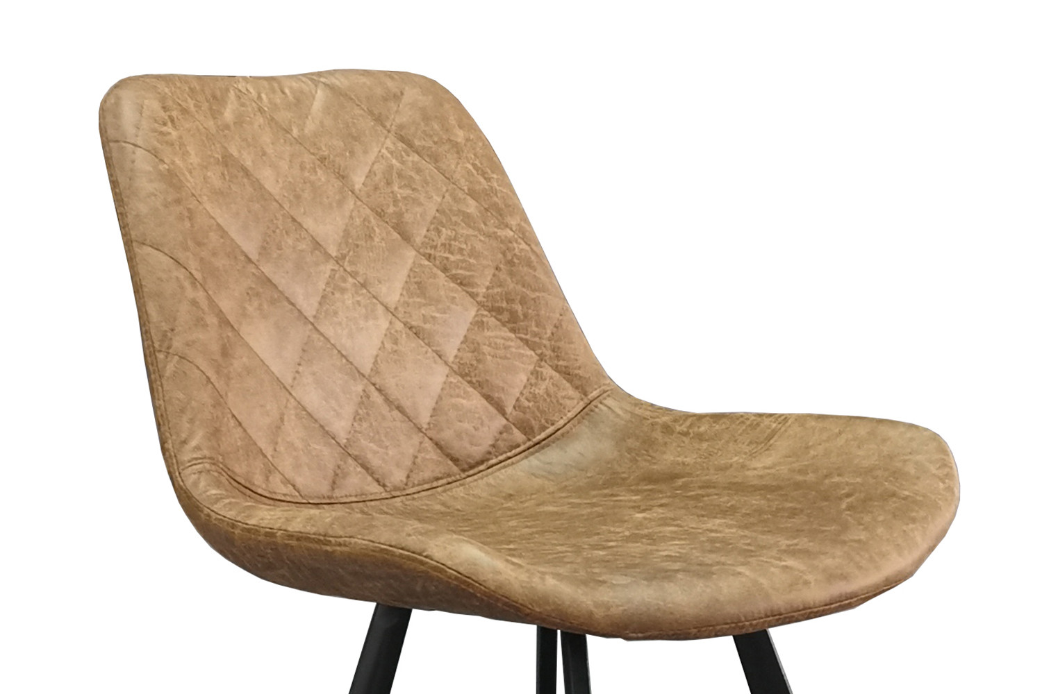 Tabouret de bar 'Palmas' PU Ote Topper 02 Cognac – Image 7