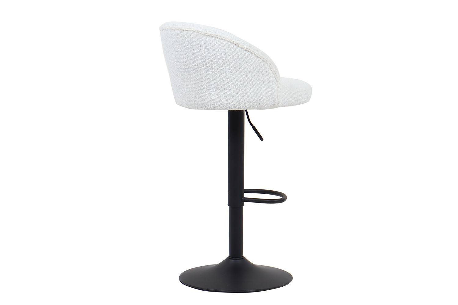 Tabouret de bar 'Arda' Bouclé Blanc – Image 6