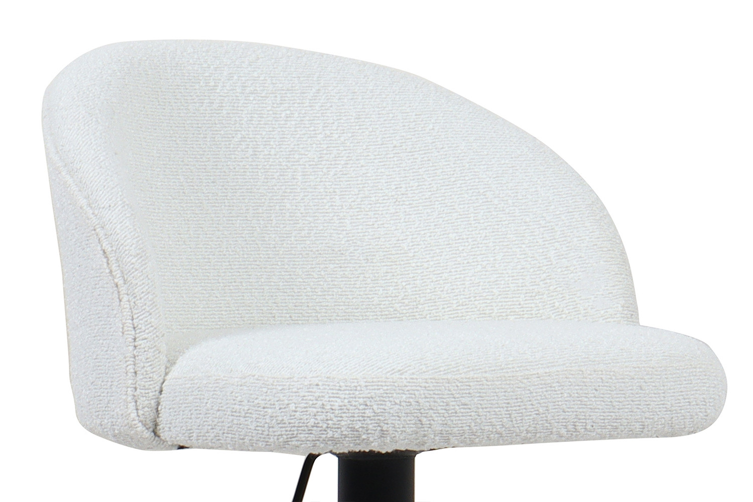 Tabouret de bar 'Arda' Bouclé Blanc – Image 7