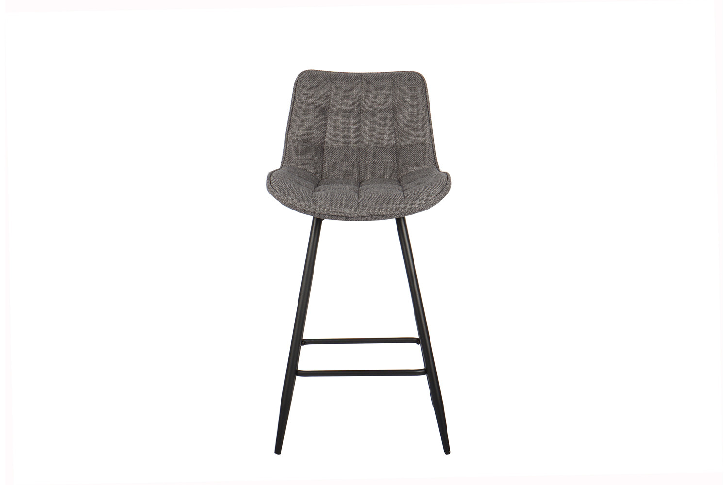 Chaise de comptoir 'Ariba' Tissu Ote Montego 466 Gris – Image 3