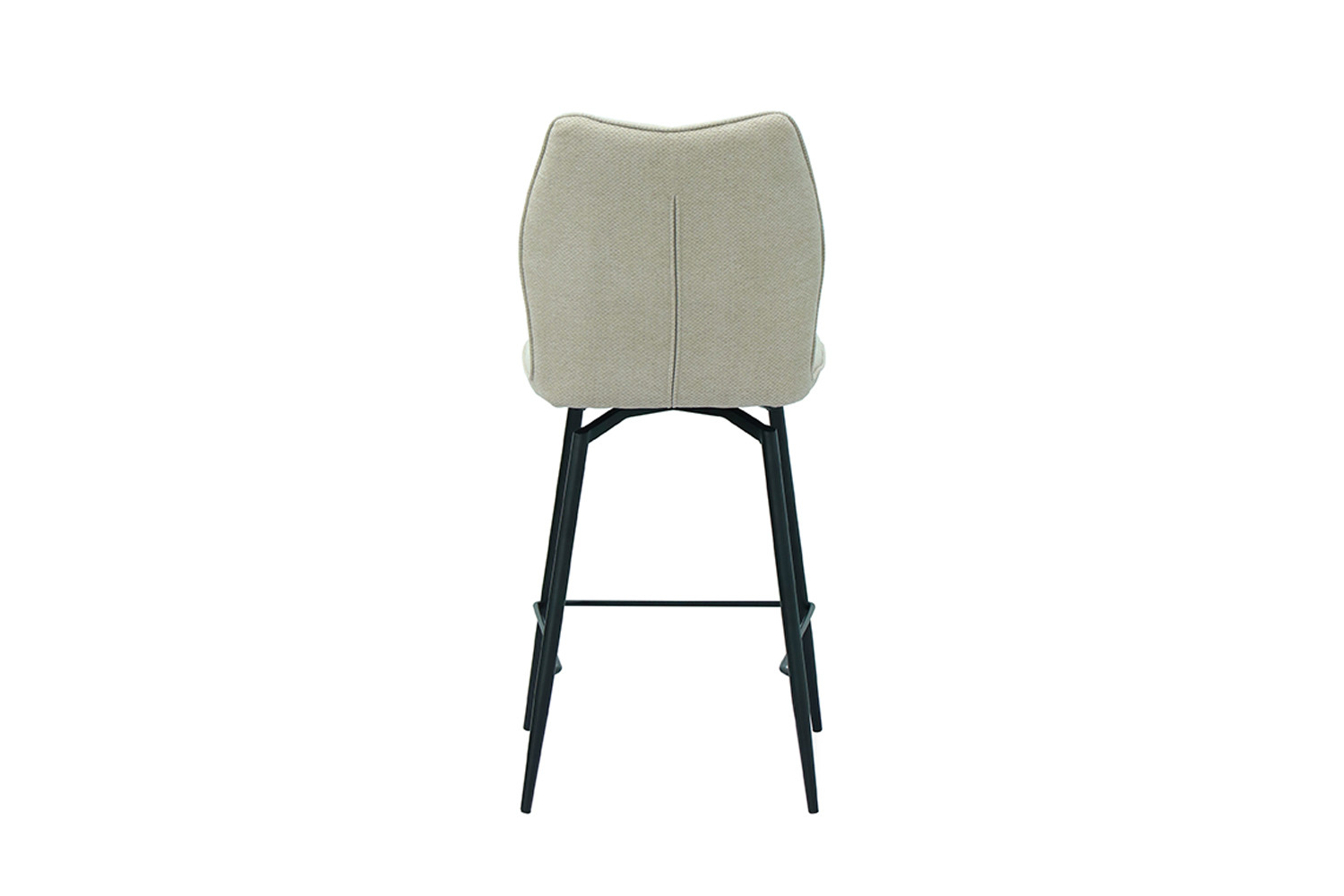 Chaise de comptoir 'Lara' Tissu Ote Sea 140 Pivotant Ecru – Image 8