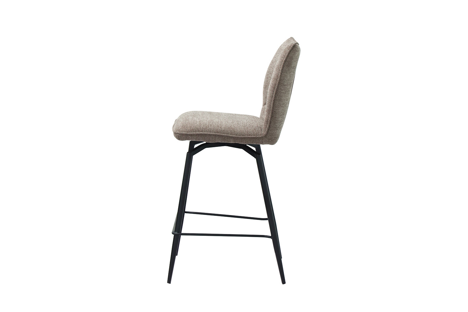 Chaise de comptoir 'Lara' Tissu Ote Sea 173 Pivotant Sable – Image 6
