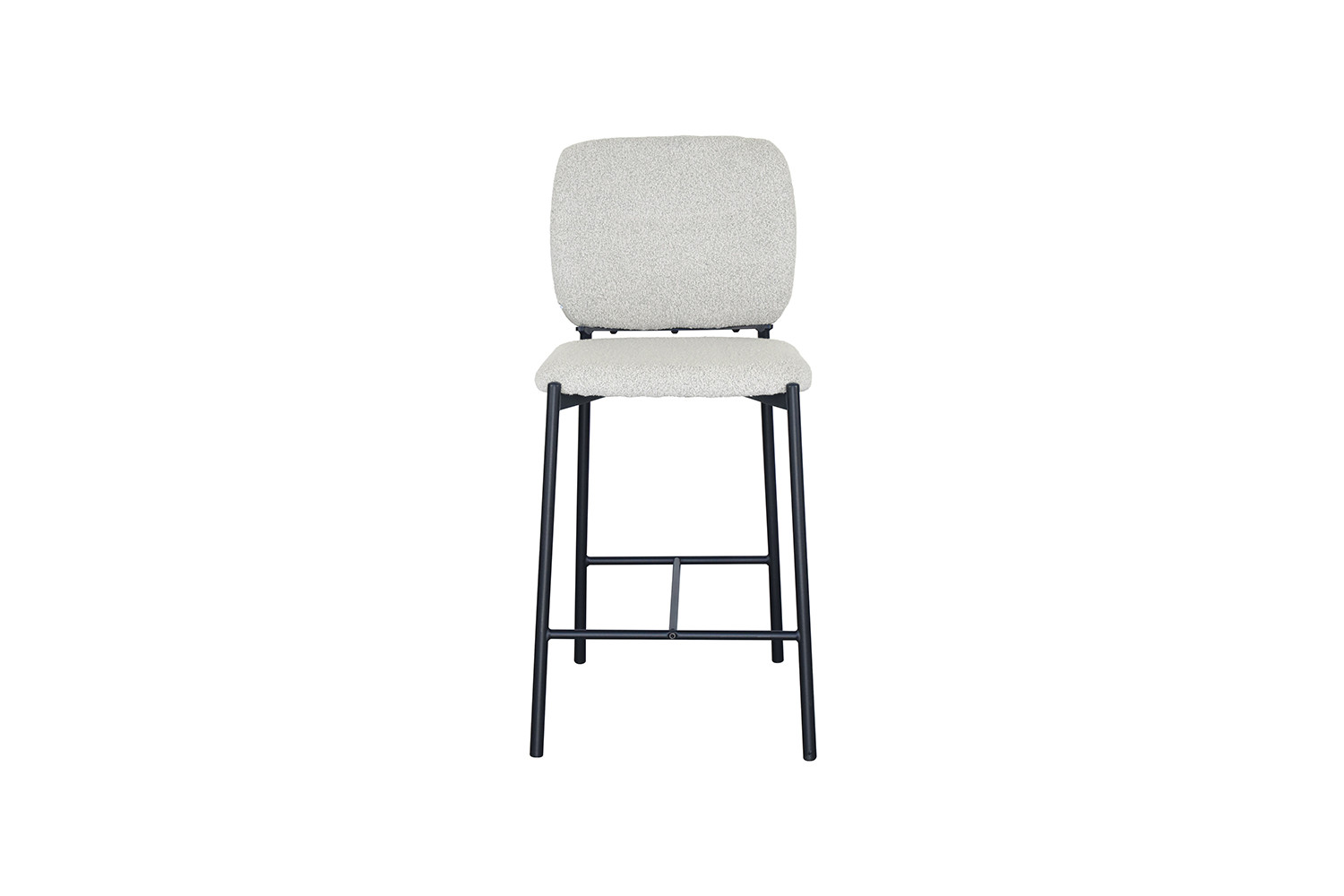 Chaise de comptoir 'Sophia' Tissu Beige – Image 4