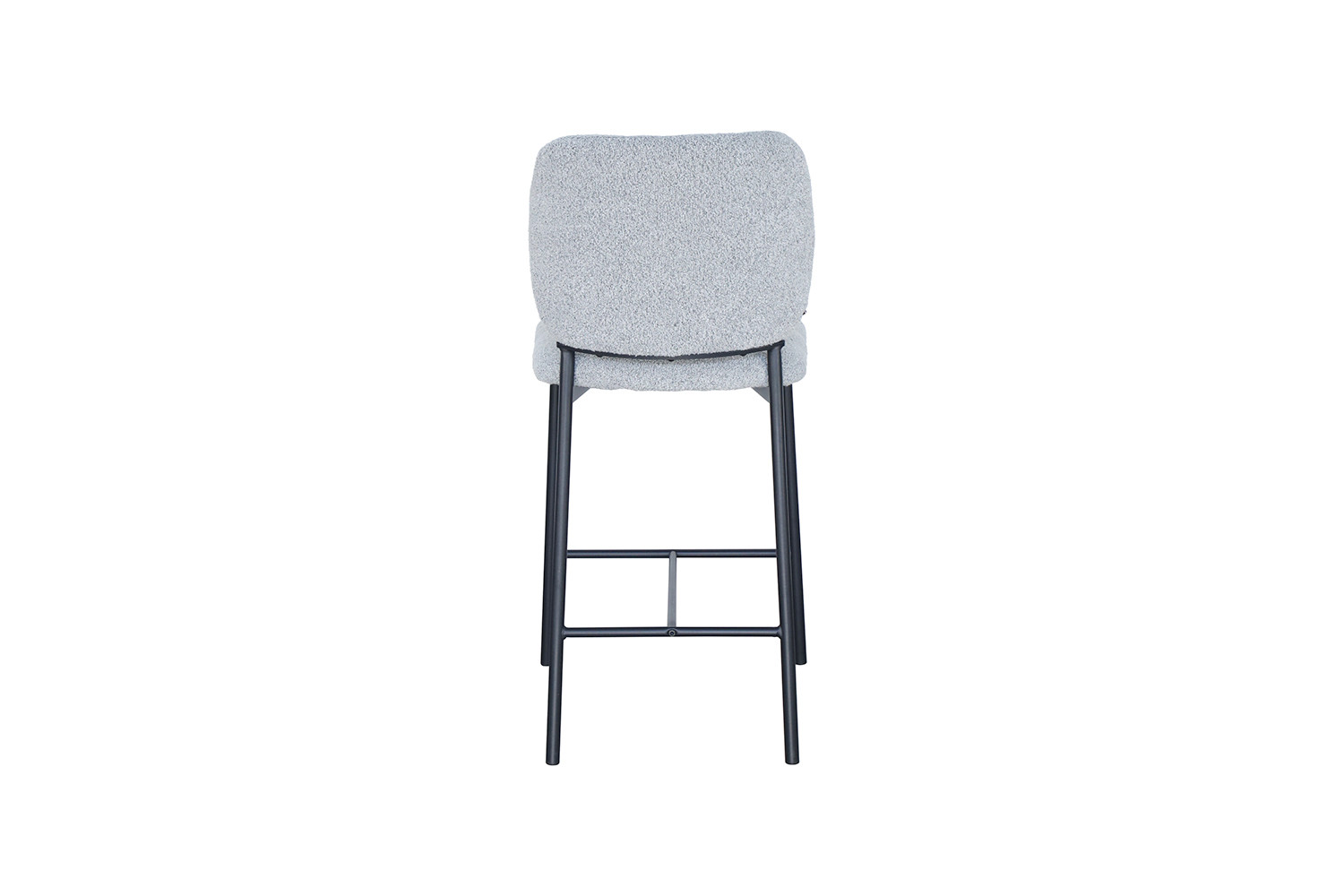 Chaise de comptoir 'Sophia' Tissu Gris clair – Image 10