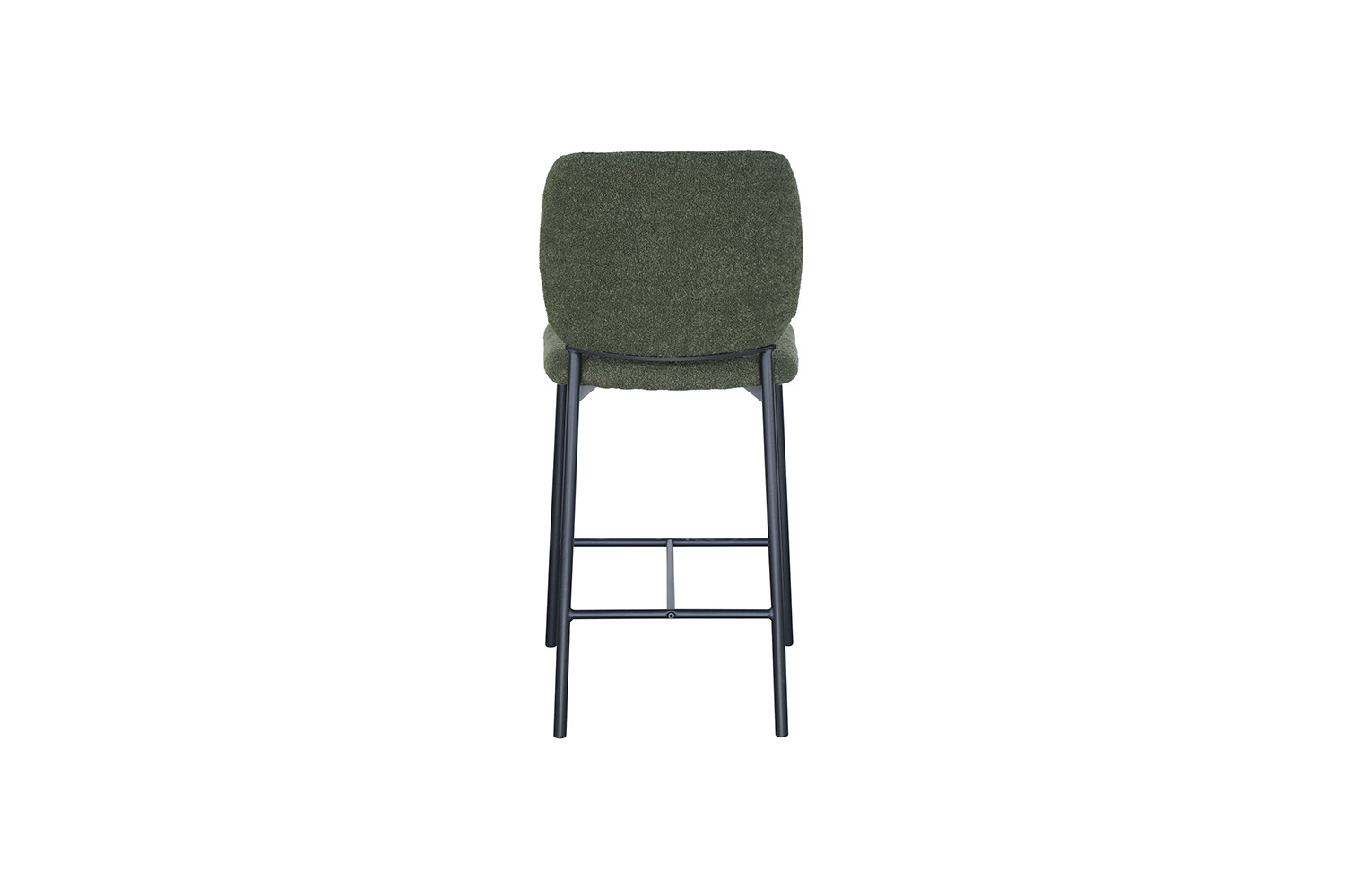 Chaise de comptoir 'Sophia' Tissu Vert – Image 10