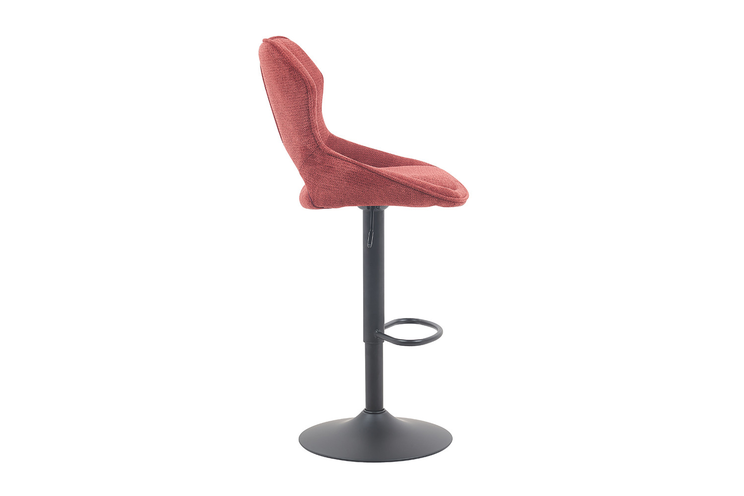 Chaise de bar 'Mori' Tissu Ote Share 230 Rouge – Image 6