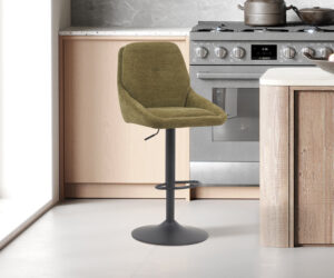 Alternative view of Chaise de bar 'Sabine' Tissu Ote Sea 360 Pivotant Vert