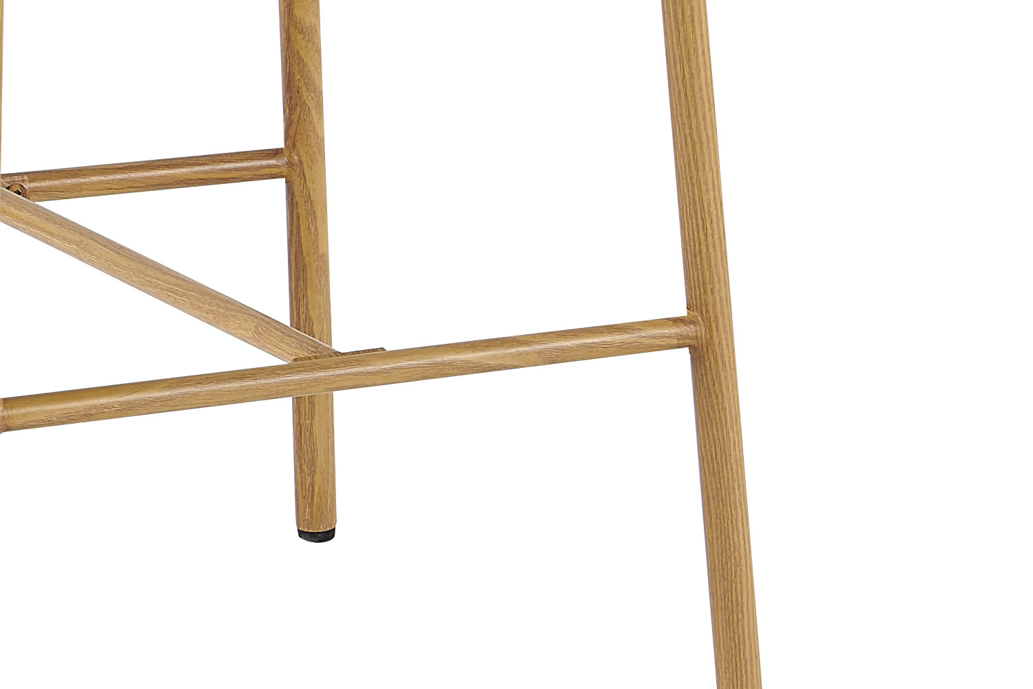 Chaise de comptoir 'Coco' Naturel - Tissu Raven 24 Beige – Image 11
