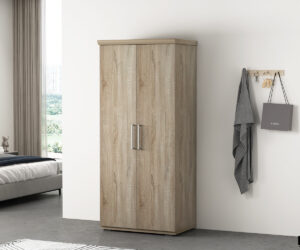 Armoire 'Mike' 2 portes Sonoma