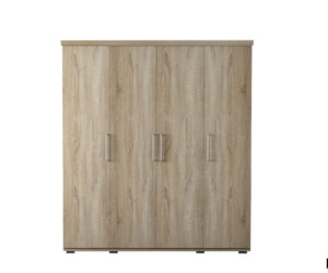 Alternative view of Armoire 'Mike' 4 portes Sonoma