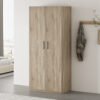 Armoire de rangement 'Mike' 80 cm 2 portes